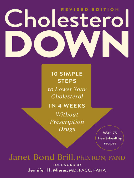 Cover image for Cholesterol Down, Revised Edition